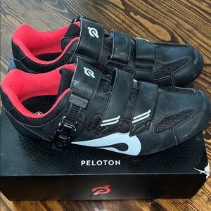 Peloton Black Cycling Shoes